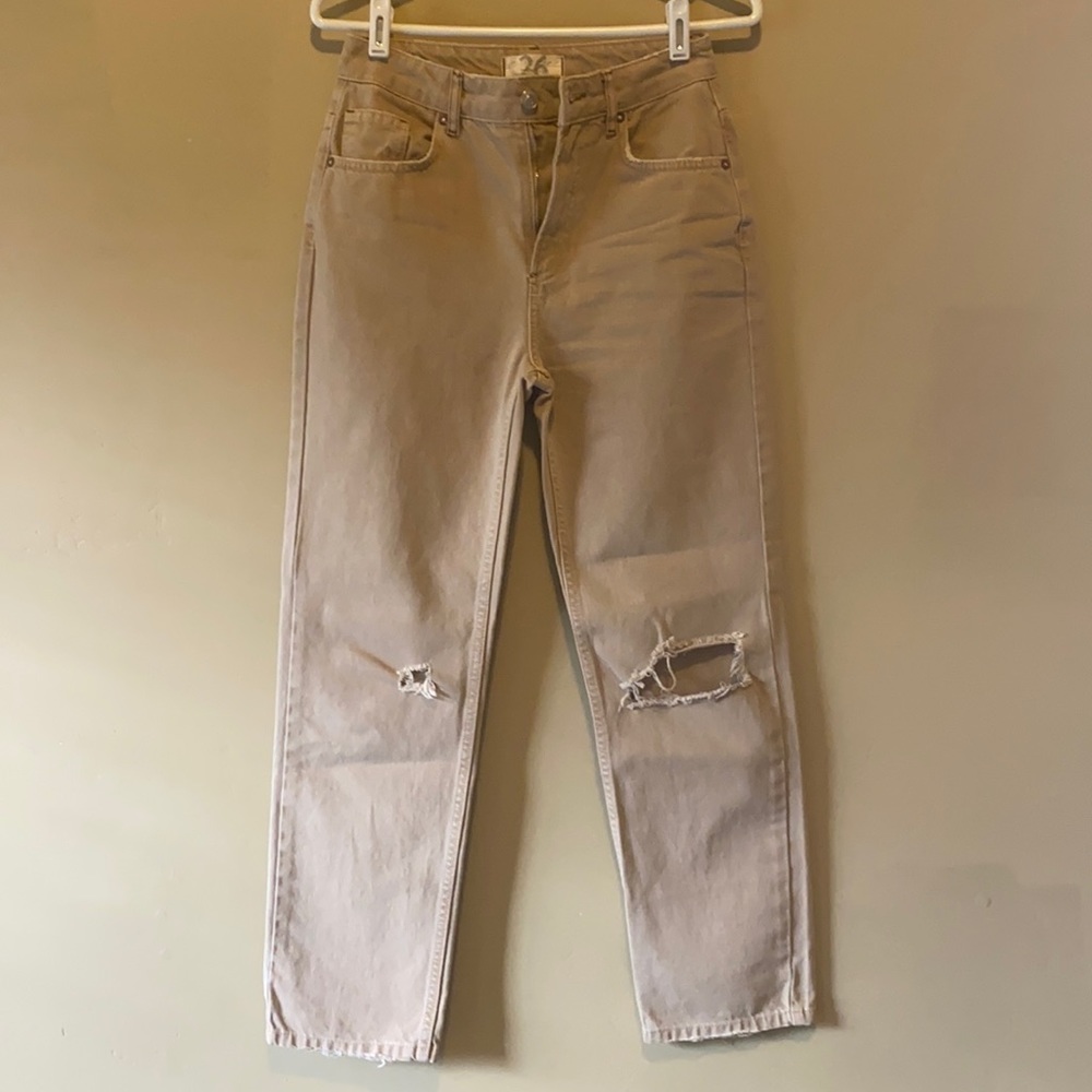 Free people khaki jeans